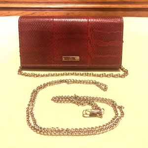 Authentic Gucci Python Leather Wallet On Chain